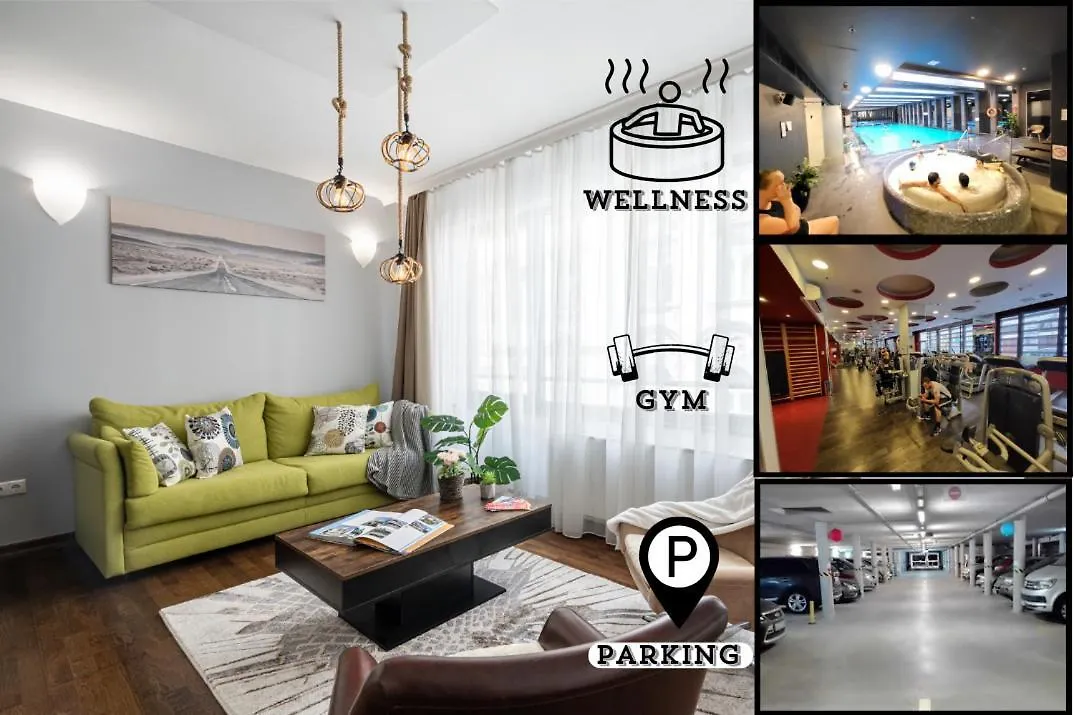Apartment City Center Wellness Suites - Pool-Gym-Parking Budapest Hungary